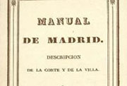 Portada de «Manual de Madrid. Descripción de la Corte y de la Villa».