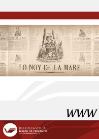 Lo noy de la mare | Biblioteca Virtual Miguel de Cervantes