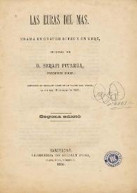 Las euras del mas : drama en quatre actes y en vers / original de Serafí Pitarra | Biblioteca Virtual Miguel de Cervantes