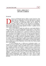 Tópica, Derecho y método jurídico | Biblioteca Virtual Miguel de Cervantes