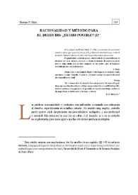 Racionalidad y método para el Derecho: ¿Es eso posible? | Biblioteca Virtual Miguel de Cervantes