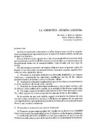 La asimetría "hemos "habéis" / Eugenio de Bustos Gisbert y Jesús Moreno Bernal | Biblioteca Virtual Miguel de Cervantes