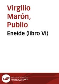 Eneide (libro VI) / Virgilio Marone | Biblioteca Virtual Miguel de Cervantes