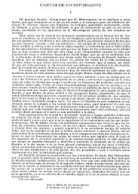 Cartas a un estudiante I-IV / Leopoldo Alas | Biblioteca Virtual Miguel de Cervantes