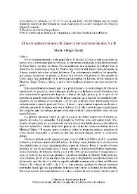 El nuevo palacio minoico de Zakro y las escrituras lineales A y B / Martín Almagro Basch | Biblioteca Virtual Miguel de Cervantes