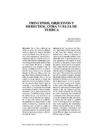 Principios, objetivos y derechos. Otra vuelta de tuerca / Juan Ruiz Manero | Biblioteca Virtual Miguel de Cervantes