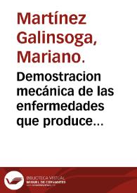 Demostracion mecánica de las enfermedades que produce el uso de las cotillas / compuesta por D. Mariano Martinez Galinsoga ... | Biblioteca Virtual Miguel de Cervantes