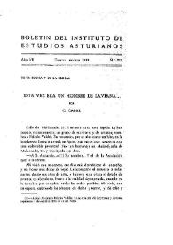 Esta vez era un hombre de Laviana... / por C. Cabal | Biblioteca Virtual Miguel de Cervantes