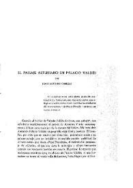 El paisaje asturiano en Palacio Valdés / por José Antonio Cabezas | Biblioteca Virtual Miguel de Cervantes