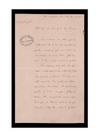 [Carta ao Visconde de Rio Branco con data do día 30 de septiembre de 1876] / Machado de Assis | Biblioteca Virtual Miguel de Cervantes