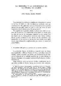 La medicina y la enfermedad en la España de Galdós / por José María López Piñero | Biblioteca Virtual Miguel de Cervantes