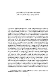 Los "Principios de filosofía positiva" de A. Comte en la traducción de Jorge Lagarrigue (1875) / Clara Foz | Biblioteca Virtual Miguel de Cervantes