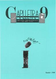 Caplletra: Revista Internacional de Filologia. Núm. 9, tardor de 1990 | Biblioteca Virtual Miguel de Cervantes