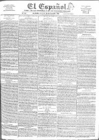 El Español : diario de las doctrinas y los intereses sociales. Núm. 147, sábado 26 de marzo de 1836 | Biblioteca Virtual Miguel de Cervantes