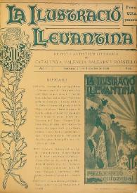 La Ilustració llevantina. Any I, núm. 1, 1 de novembre de 1900 | Biblioteca Virtual Miguel de Cervantes