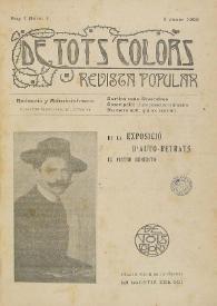 De tots colors : revista popular. Any I núm. 1 (3 janer 1908) | Biblioteca Virtual Miguel de Cervantes