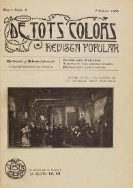 De tots colors : revista popular. Any I núm. 6 (7 febrer 1908) | Biblioteca Virtual Miguel de Cervantes