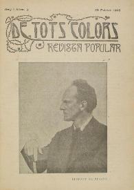 De tots colors : revista popular. Any I núm. 9 (28 febrer 1908) | Biblioteca Virtual Miguel de Cervantes