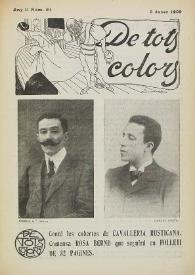 De tots colors : revista popular. Any II núm. 54 (8 janer 1909) | Biblioteca Virtual Miguel de Cervantes