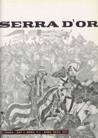 Serra d'Or. Any II, núms. 3-4, març-abril 1960 | Biblioteca Virtual Miguel de Cervantes