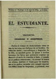 Abenamar y el estudiante. Numero 4, domingo 14 de abril de 1839  [sic] | Biblioteca Virtual Miguel de Cervantes