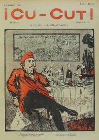 ¡Cu-cut! Any I, núm. 6, 6 febrer 1902 | Biblioteca Virtual Miguel de Cervantes