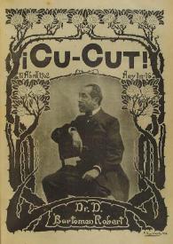 ¡Cu-cut! Any I, núm. 16, 17 abril 1902 | Biblioteca Virtual Miguel de Cervantes