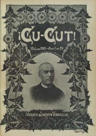 ¡Cu-cut! Any I, núm. 25, 19 juny 1902 | Biblioteca Virtual Miguel de Cervantes