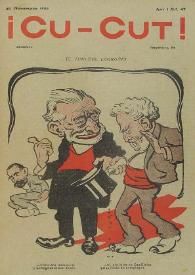 ¡Cu-cut! Any I, núm. 47, 20 novembre 1902 | Biblioteca Virtual Miguel de Cervantes
