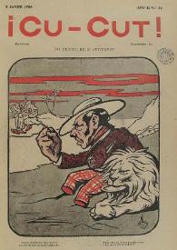 ¡Cu-cut! Any II, núm. 54, 8 janer [sic] 1903 | Biblioteca Virtual Miguel de Cervantes