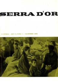 Serra d'Or. Any IV, núm. 11, novembre 1962 | Biblioteca Virtual Miguel de Cervantes
