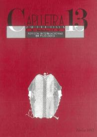 Caplletra: Revista Internacional de Filologia. Núm. 13, tardor de 1992 | Biblioteca Virtual Miguel de Cervantes