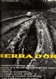 Serra d'Or. Any V, núms. 8-9, agost-setembre 1963 | Biblioteca Virtual Miguel de Cervantes