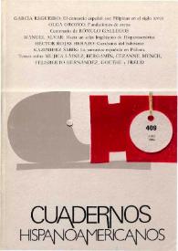 Cuadernos Hispanoamericanos. Núm. 409, julio 1984 | Biblioteca Virtual Miguel de Cervantes