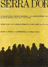 Serra d'Or. Any VII, núm. 3, març 1965 | Biblioteca Virtual Miguel de Cervantes