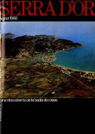 Serra d'Or. Any VIII, núm. 8, agost 1966 | Biblioteca Virtual Miguel de Cervantes