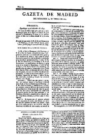 Gazeta de Madrid. 1810. Núm. 24, 24 de enero de 1810 | Biblioteca Virtual Miguel de Cervantes