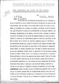 Itinerario de la justicia en Francia: Del proceso de Riom al de Argel / por Carlos Esplá  | Biblioteca Virtual Miguel de Cervantes