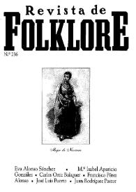 Revista de Folklore. Tomo 20b. Núm. 236, 2000 | Biblioteca Virtual Miguel de Cervantes