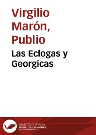 Las Eclogas y Georgicas | Biblioteca Virtual Miguel de Cervantes