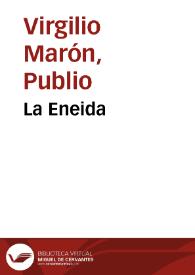 La Eneida | Biblioteca Virtual Miguel de Cervantes
