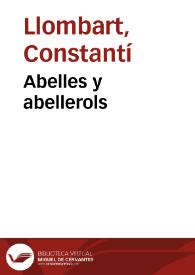 Abelles y abellerols | Biblioteca Virtual Miguel de Cervantes