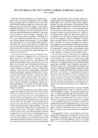 Dos metafísicas del texto poético (Jiménez, Rodríguez, Celaya)  / Paul R. Olson | Biblioteca Virtual Miguel de Cervantes