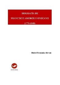 Biografía de Francisco Amorós y Ondeano: (1770-1848)  / Rafael Fernández Sirvent ; director Emilio La Parra López | Biblioteca Virtual Miguel de Cervantes