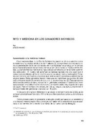 Rito y medicina en los sanadores moriscos / Jesús Maiso | Biblioteca Virtual Miguel de Cervantes