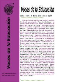 Voces de la Educación. Vol. 2, núm. 4, julio-diciembre 2017 | Biblioteca Virtual Miguel de Cervantes