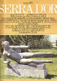 Serra d'Or. Any XXI, núm. 237, juny 1979 | Biblioteca Virtual Miguel de Cervantes
