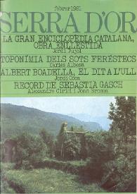 Serra d'Or. Any XXIII, núm. 257, febrer 1981 | Biblioteca Virtual Miguel de Cervantes