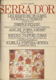 Serra d'Or. Any XXIII, núm. 262-263, juliol-agost 1981 | Biblioteca Virtual Miguel de Cervantes