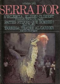 Serra d'Or. Any XXIII, núm. 265, octubre 1981 | Biblioteca Virtual Miguel de Cervantes